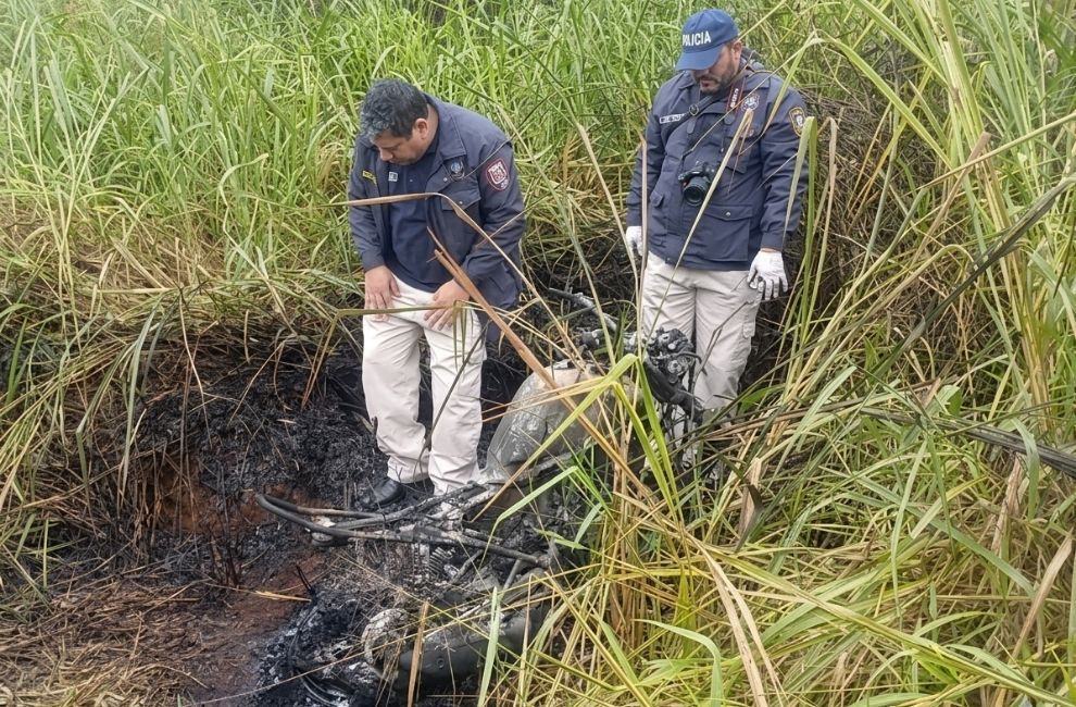 Corpo de jovem é encontrado carbonizado em área rural na fronteira com MS