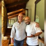 Preparativos de almoço organizado para Alexandre de Moraes