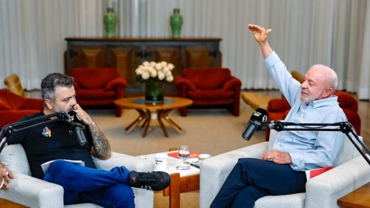 Lula em entrevista ao Flow Podcast
