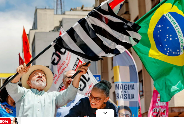 Caminhada com Lula em São Paulo tem atrito com a PM