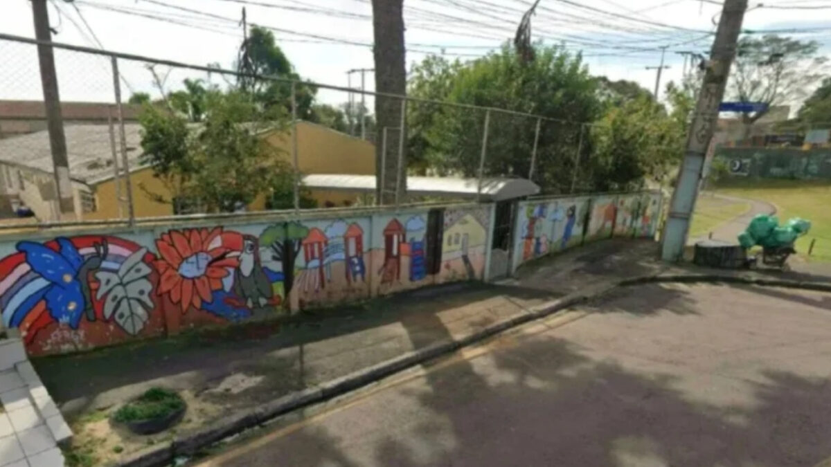 Centro Municipal de Educação Infantil no bairro São Braz, em Curitiba