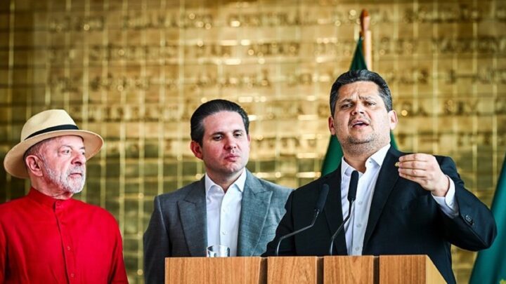 Davi Alcolumbre e Lula