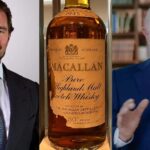 Garrafa de uísque Macallan 1945 citada em mensagens de Daniel Vorcaro